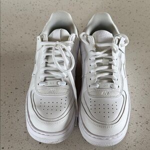 Nike Air Force 1 All-White Sneakers